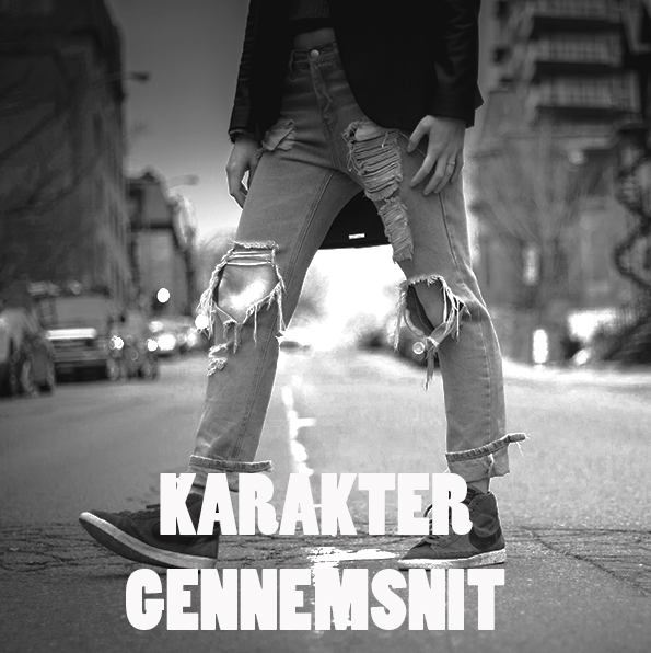 Karakter gennemsnit. Billedet viser ung fyr tilføjet teksten karaktergennemsnit, anvendes som genvej..