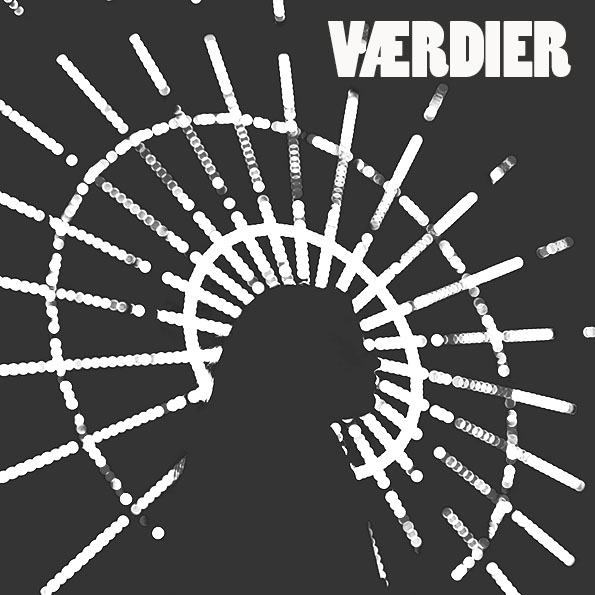 Værdier. Grafisk billede med ung pige påført teksten værdier, anvendes som genvej..